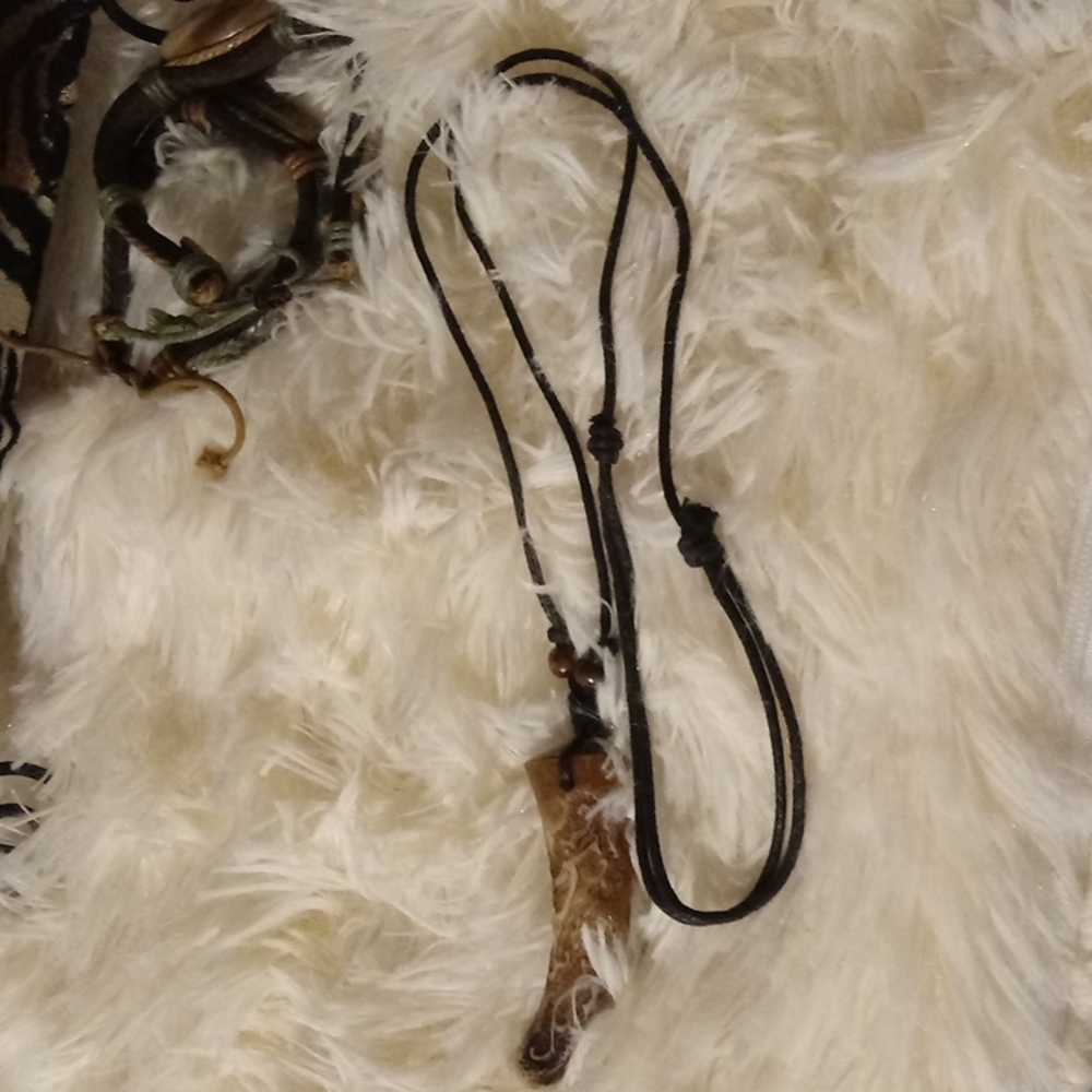 New Horn necklace